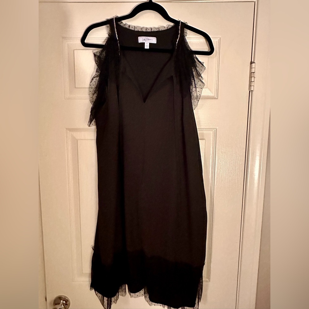 Libby Edelman Black Sleeveless Dress - Picture 6 of 10